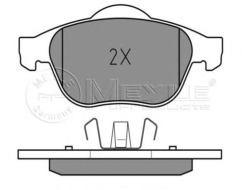 Pastillas de freno delanteras Renault Espace 4 JK0