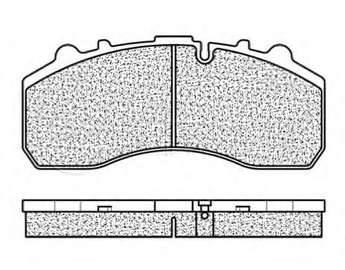 Pastillas de freno traseras 0252908730 Meyle