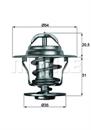 TX1387D Mahle Original