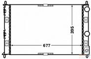 Radiador refrigeración del motor 8MK376766551 HELLA