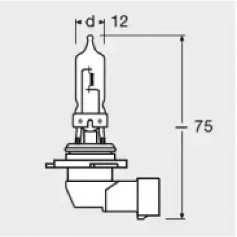 OSRAM 9005 Bombilla halógena  disponible Lugo