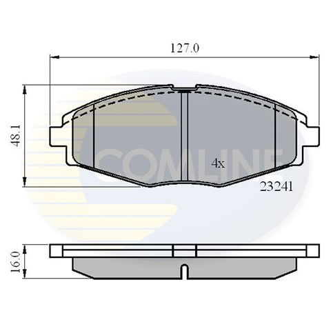 CBP0486 Pastillas de freno delanteras  disponible Burgos