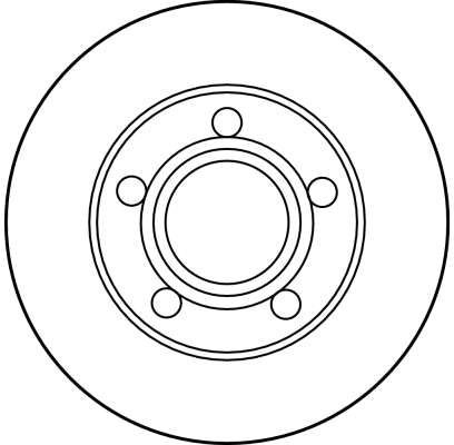 TRW DF2651 Disco de freno trasero  comprar en Ponferrada