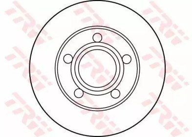 DF2651 Disco de freno trasero  en stock Granada