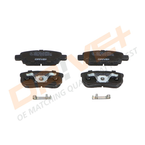 DR!VE+ DP1010100884 Pastillas de freno traseras  comprar en Murcia
