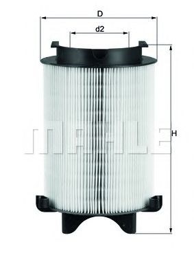 LX1566 MAHLE Filtro de aire  disponible Vigo