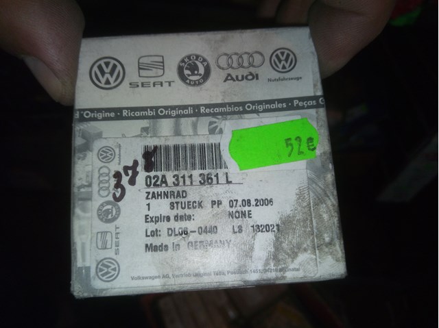 02A311361L Piñón dentado, 5a marcha comprar Sevilla