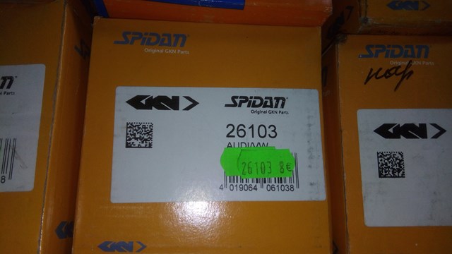26103 SPIDAN Fuelle de transmisión delantero interior  en stock Córdoba