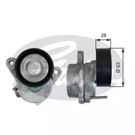 GATES T39292 Tensor de correa, correa poli V  disponible España