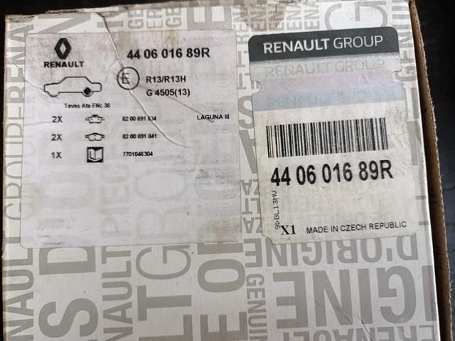 440601689R RENAULT Pastillas de freno traseras  en stock Gandía