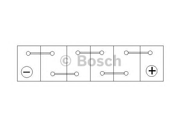 Batería de arranque 0092S40200 Bosch