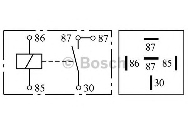 Relé, piloto intermitente 0332019203 Bosch