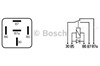 Relé, piloto intermitente 0332209204 BOSCH