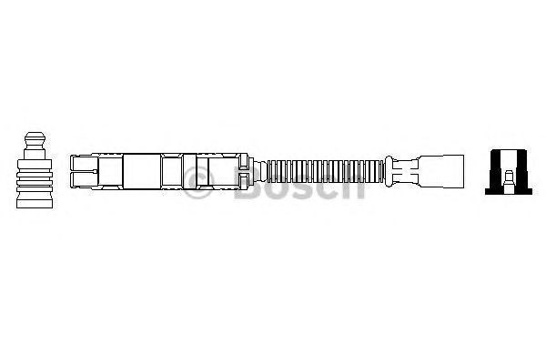 Cable de encendido, cilindro №1, 4 0356912948 Bosch