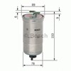 Filtro diesel 0450906172 BOSCH