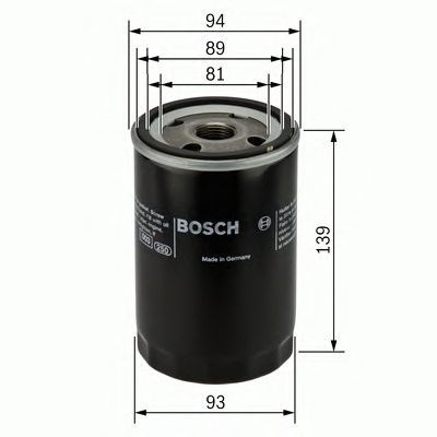 Filtro de aceite 0451104064 Bosch