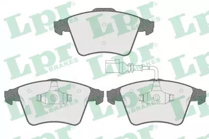 LPR 05P1536 Pastillas de freno delanteras comprar Pamplona