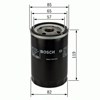 Filtro de aceite 0986452000 BOSCH