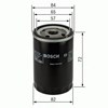 Filtro de aceite motor 0986452019 BOSCH