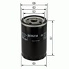 Filtro de aceite motor 0986452060 BOSCH