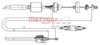 Cable de accionamiento del embrague 102843 METZGER