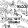 Rodillo tensor 1287CM FEBEST