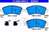 Pastillas delanteras 13046056032 ATE
