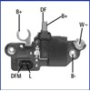 Relé de alternador de carga Volkswagen Transporter T4