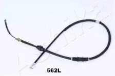 Cable de freno de mano trasero izquierdo 13105562L Ashika
