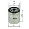 Filtro combustible 1457434154 BOSCH