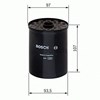 Filtro de gasoil 1457434448 BOSCH