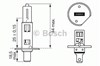 Lámpara halógena 1987302011 BOSCH