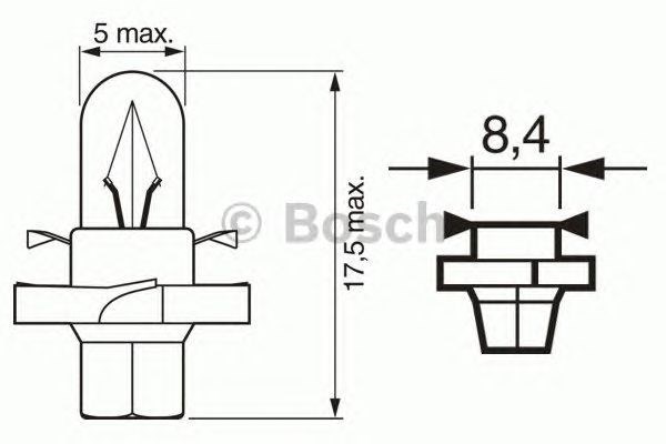 Bombilla 1987302243 Bosch