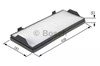 Filtro de cabina 1987431155 BOSCH