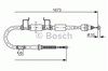 Cable de freno de mano trasero derecho 1987482362 BOSCH