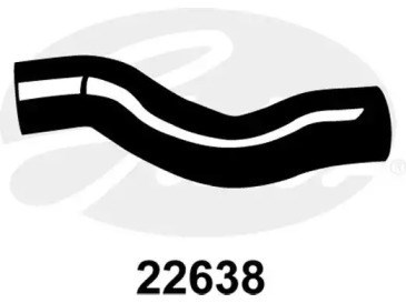 Curved hose 22638 22638