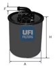 Filtro diesel 2441600 UFI