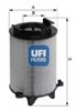 Filtro de aire de motor 2740100 UFI