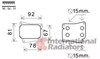 Enfriador de aceite  30003559 VAN WEZEL