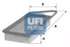 Filtro de aire de motor 3029900 UFI