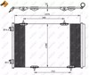 Aire acondicionado capacitor 350066 NRF