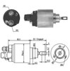 Solenoide de arranque Volkswagen Lupo