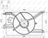 Ventilador de refrigeración del motor Opel Signum