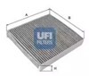 Filtro aire acondicionado coche 5415500 UFI