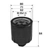 Filtro de aceite motor 586003 VALEO