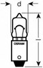 Lámpara, luz interior/cabina 64113 OSRAM