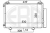 Radiador de aire acondicionado 667041 ERA