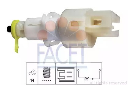 Interruptor Luz De Freno 71108 Facet