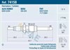Bujía de calentamiento del líquido de enfriamiento 74158 FAE