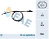 Sensor de freno, trasero 78093 FAE